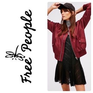 Free People Bomber Jacket